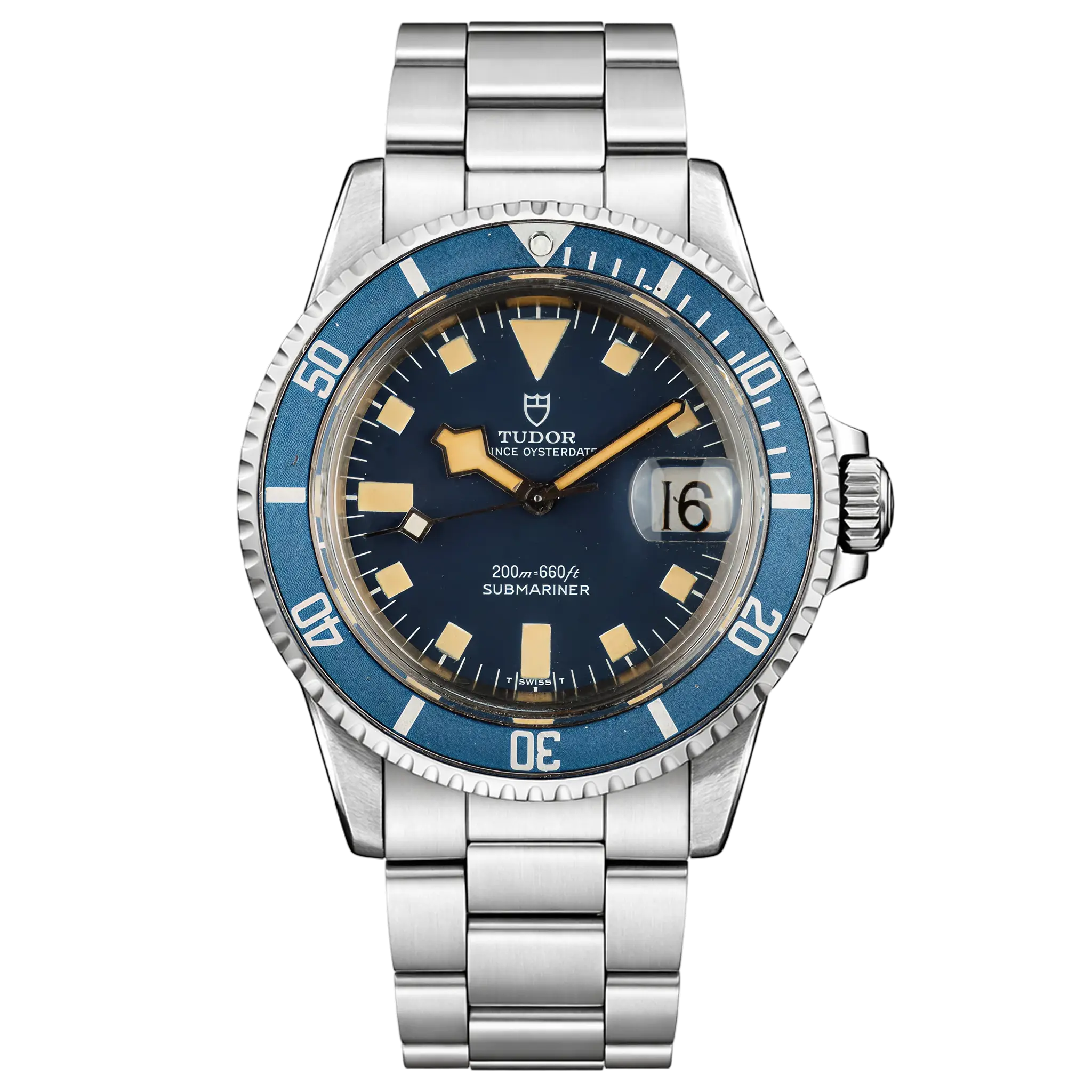 1976 Snowflake Confetti Dial Blue