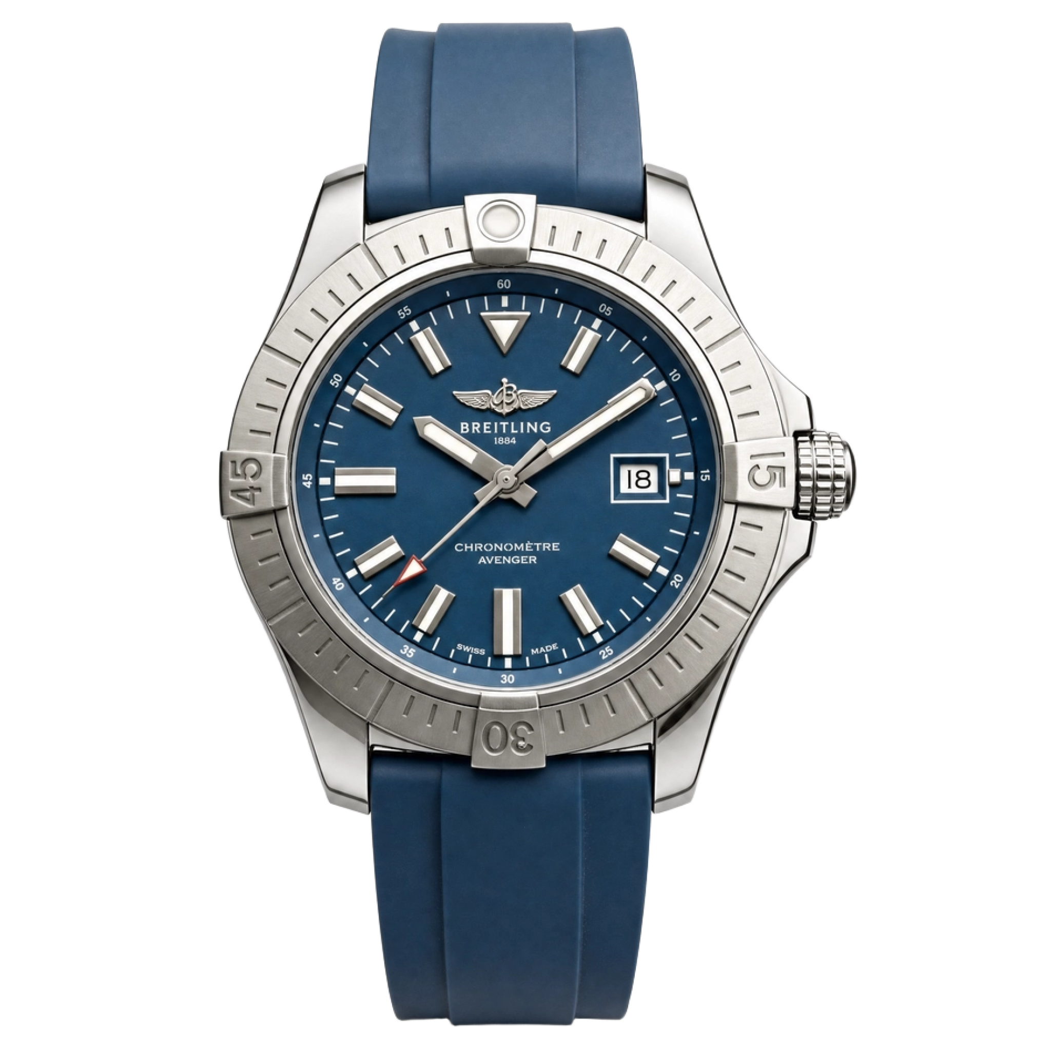 Breitling A17318 Avenger Blue dial