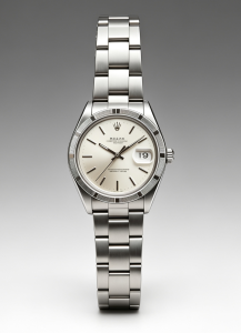 Rolex M15010 Oyster Perpetual Date Silver Dial