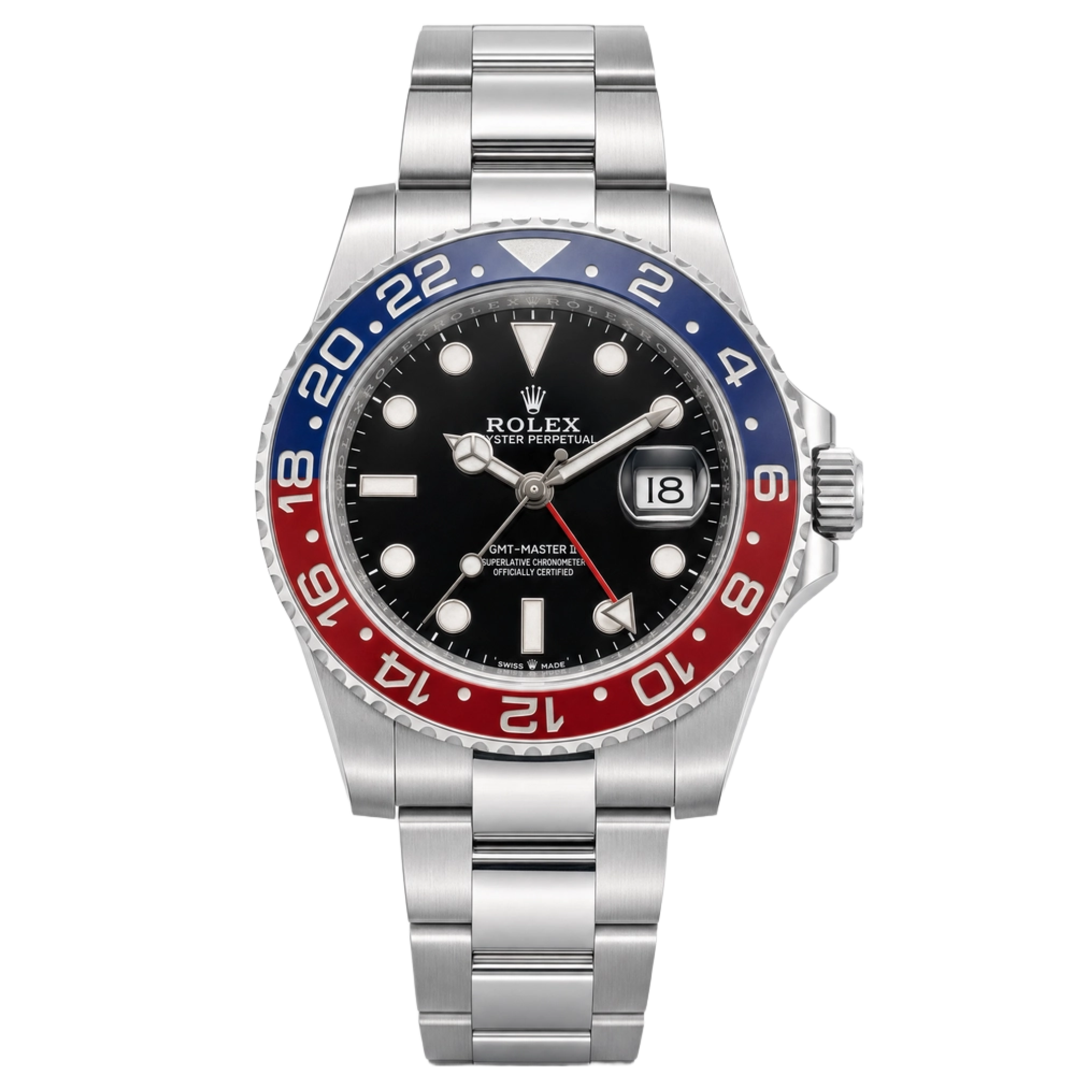 Rolex 126710BLRO GMT Master II “Pepsi” Oyster