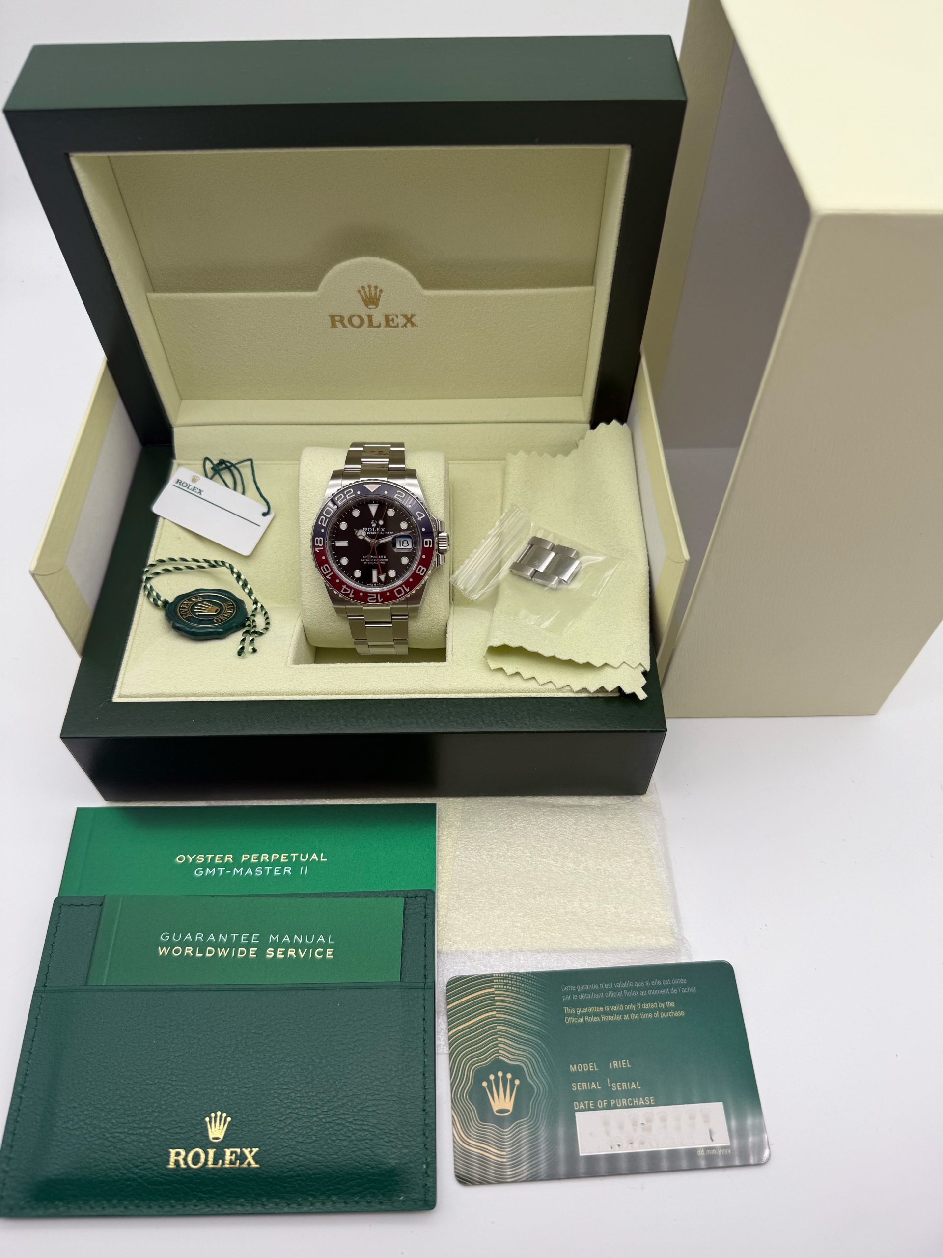 Rolex 126710BLRO GMT Master II "Pepsi" Oyster