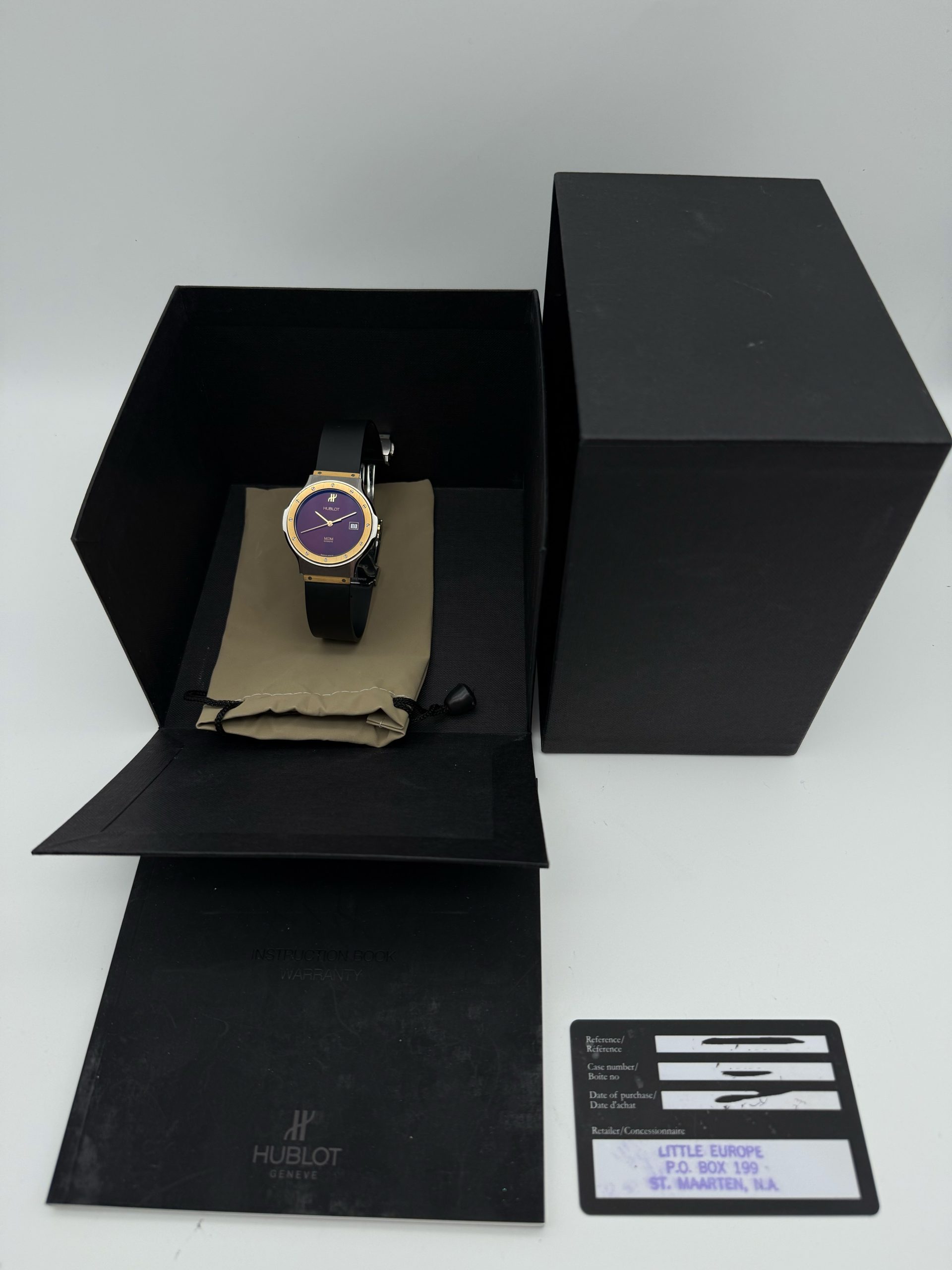 Hublot 1525.BURZ MDM Geneve Quartz